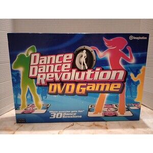 Dance Dance Revolution DVD Game 2006 30 Dance Sessions DDR Complete Ages 5 & Up